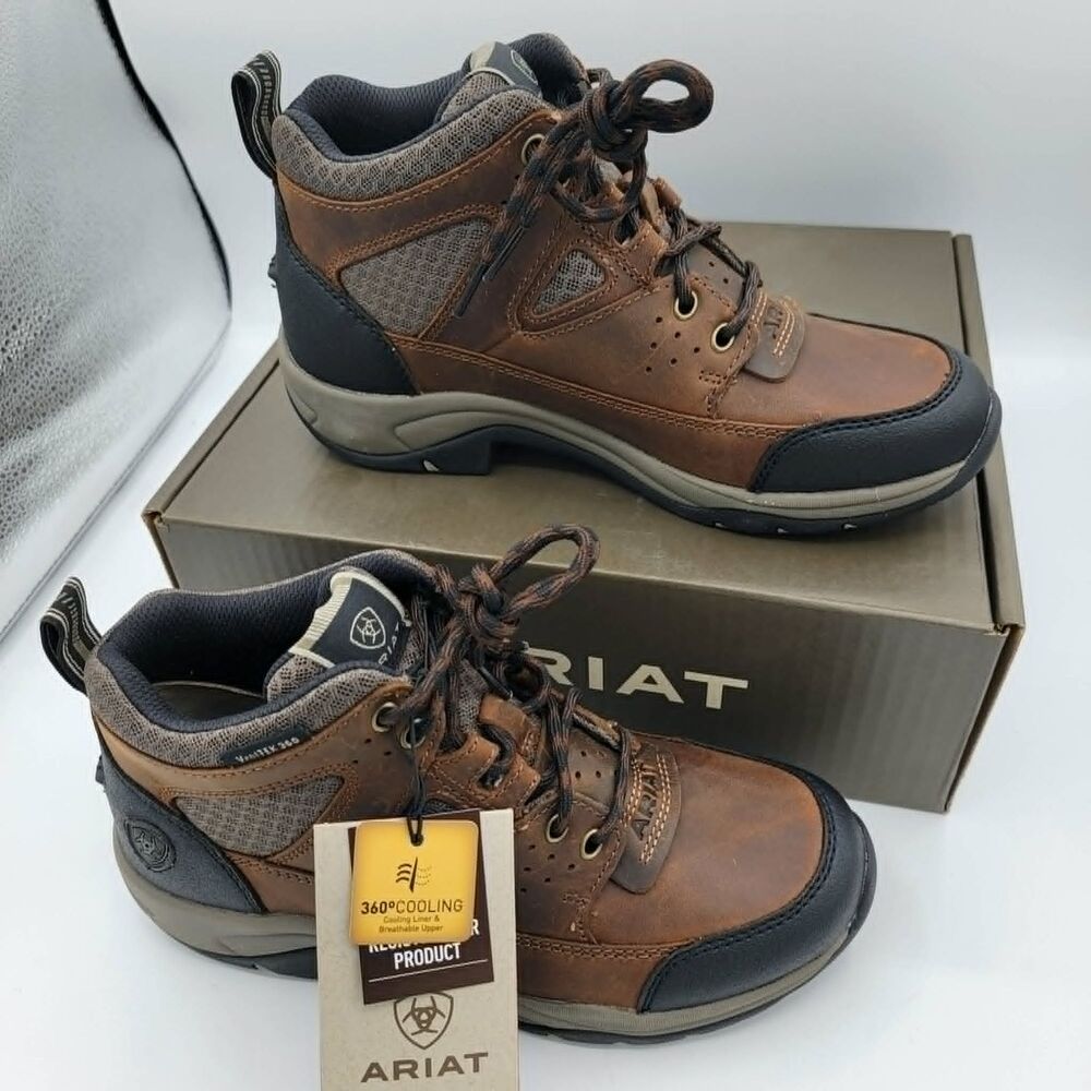 Ariat Women's Terrain Waterproof Boot Brown size 7
